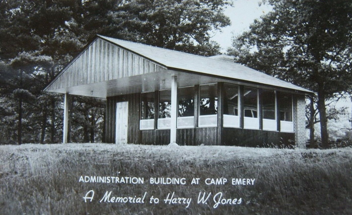 Camp Emery YWCA - Old Postcard View